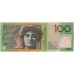 AUSTRALIA 2014 . ONE HUNDRED 100  DOLLARS BANKNOTE . STEVENS/PARKINSON . REPEATER SERIAL 501501